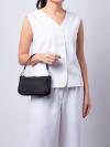 Maybelle Demi Nylon Shoulder Bag Black