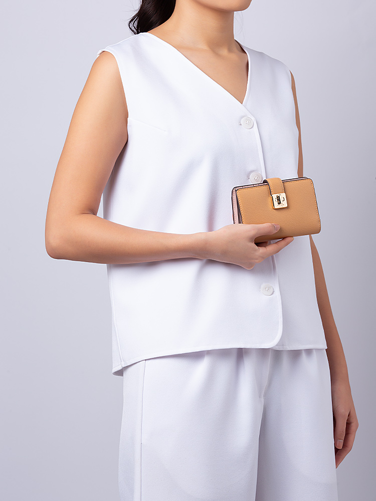 Phoebe Medium Wallet Tiramisu Multi