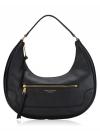 H916L03FA22 Crescent Shoulder Bag Black