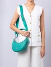 CR282 Aria Leather Shoulder Bag Bright Green