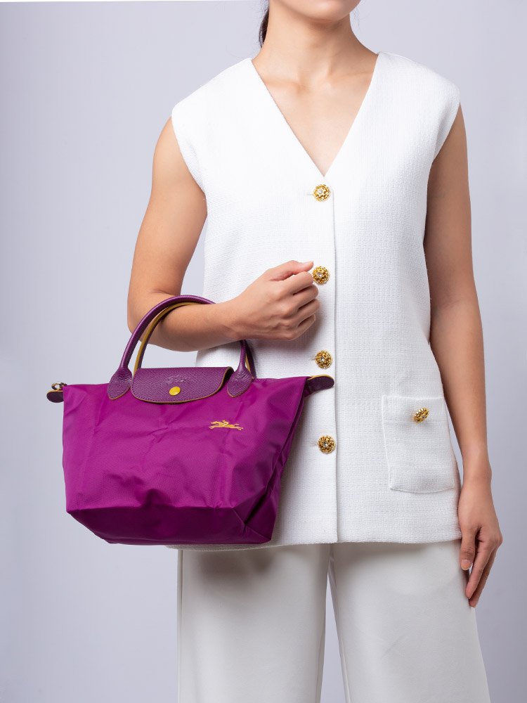 Le Pliage Club Small SH Violet