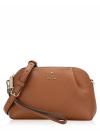 Dumpling Pebble Leather Convertible Shoulder Bag Warm Ginger Gold