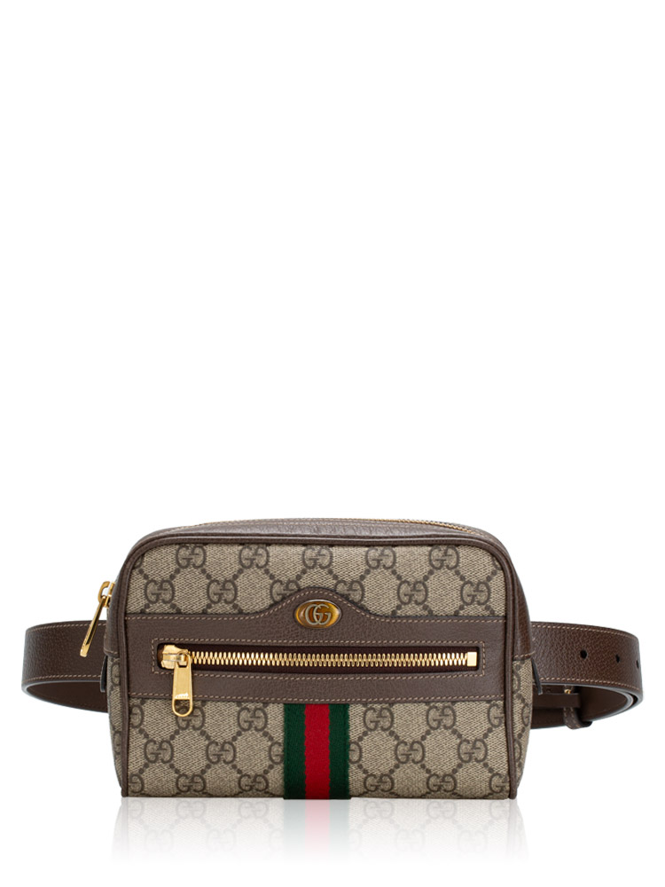 GG Supreme Web Ophidia Small Belt Bag Beige New Acero Sz 95