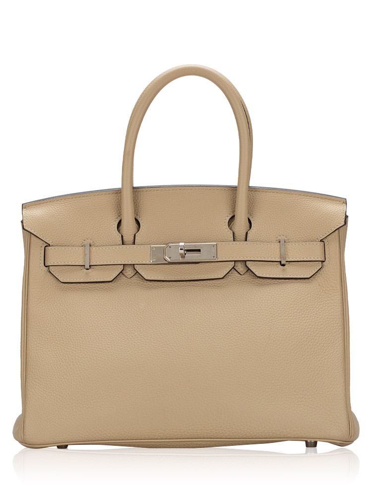 Togo Birkin 30 Trench Palladium Hardware