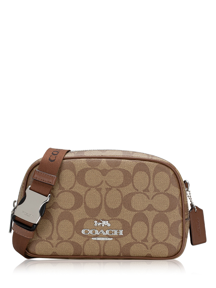 CR137 Signature Pace Belt Bag Khaki Saddle