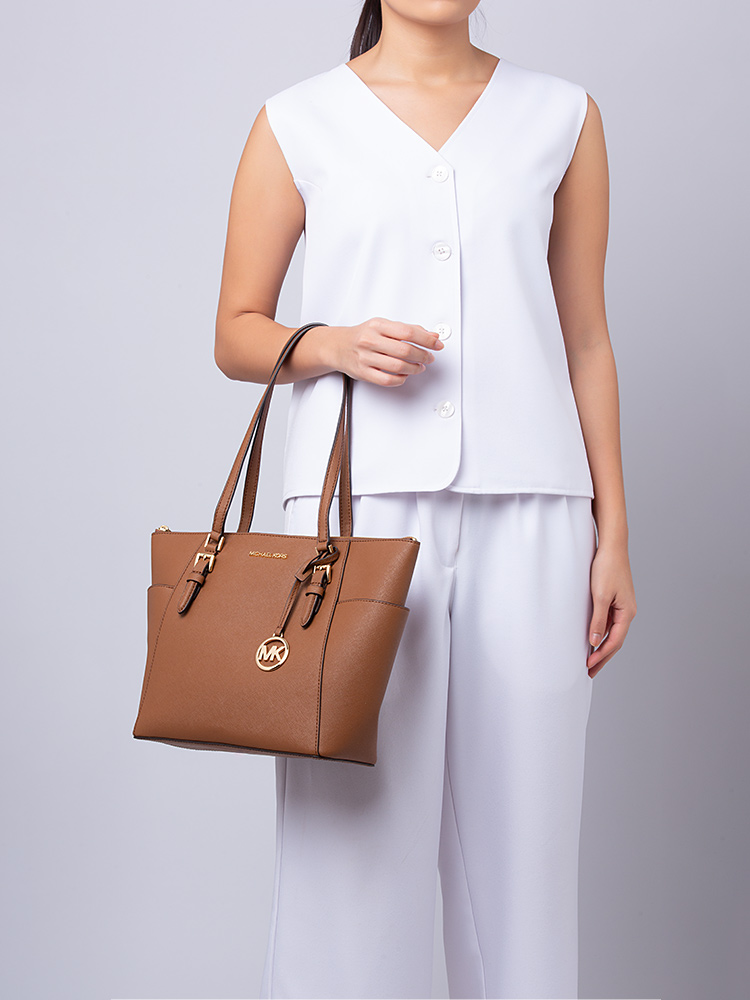 Charlotte Leather Large Tote Luggage