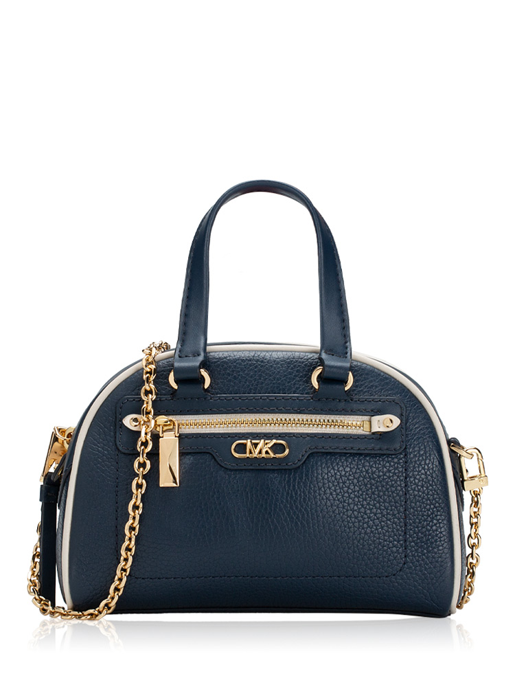 Williamsburg Pebbled Leather XS Crossbody Navy