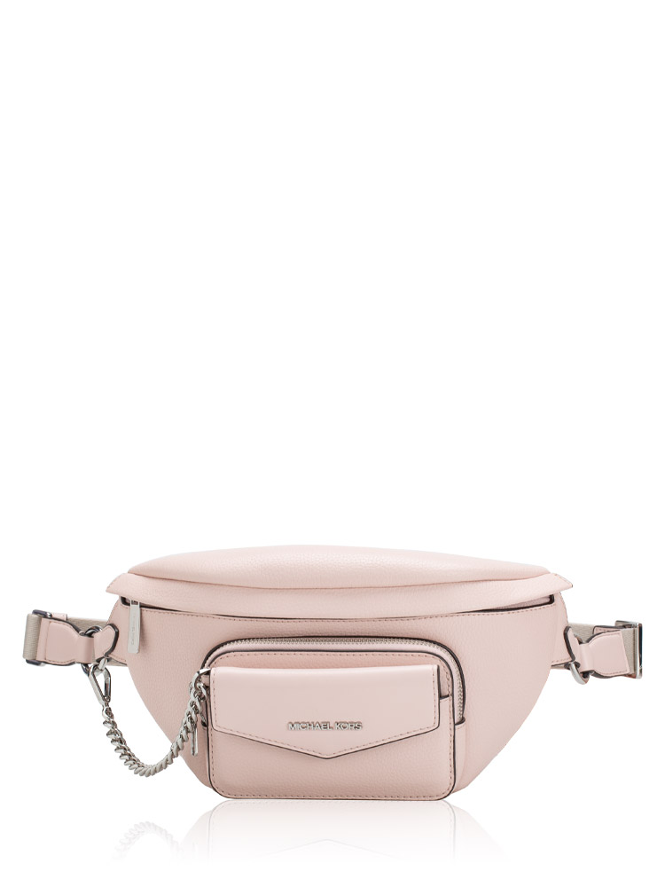 Maisie Leather Large 2 in 1 Waistpack Light Powder Blush