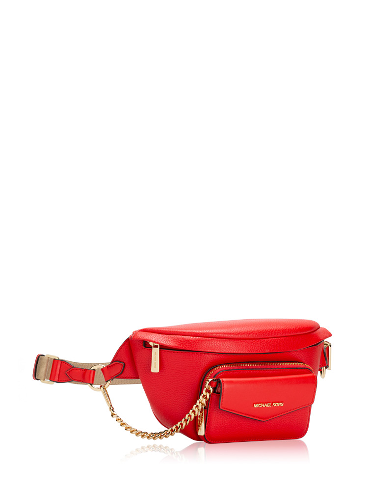 Maisie Leather Large 2 in 1 Waistpack Dark Sangria