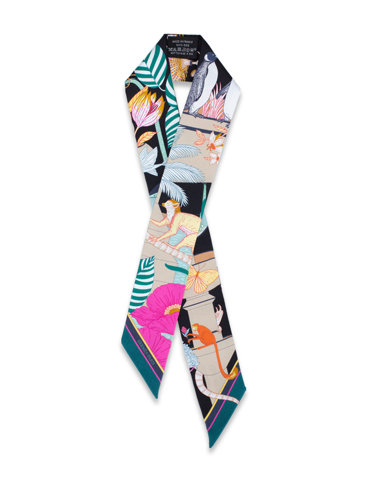 Precious Paradise Twilly Noir Beige Multicolore