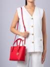 Jet Set Travel Xs Carryall Zip Tote Bright Red