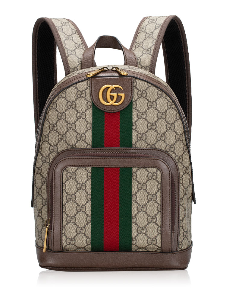 GG Supreme Web Ophidia Day Small Backpack New Acero