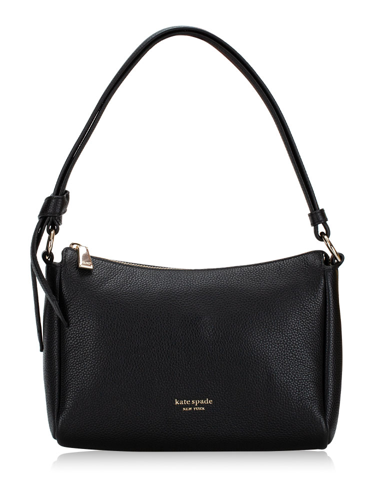 Knott Medium Shoulder Bag Black