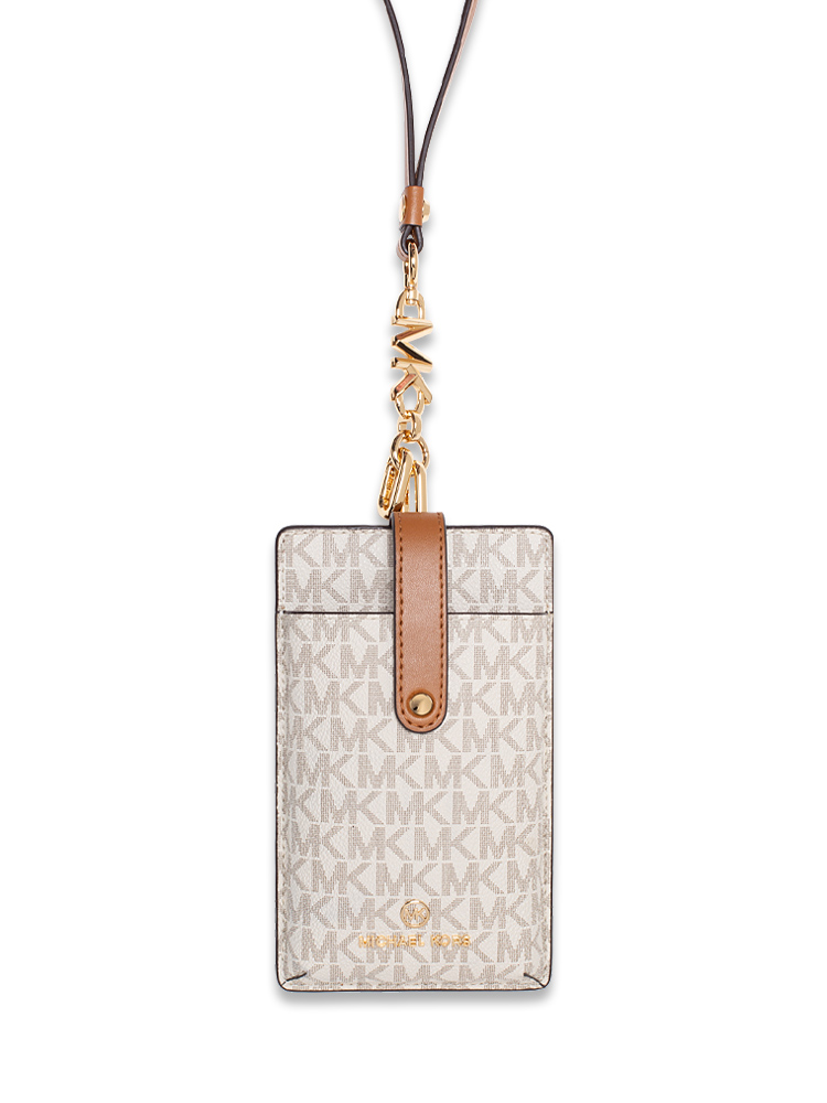 Signature Devon Medium Tech Lanyard Vanilla Acorn