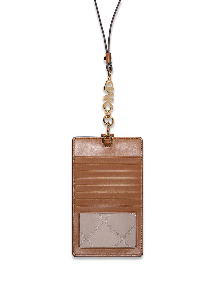 Signature Devon Medium Tech Lanyard Brown Acorn