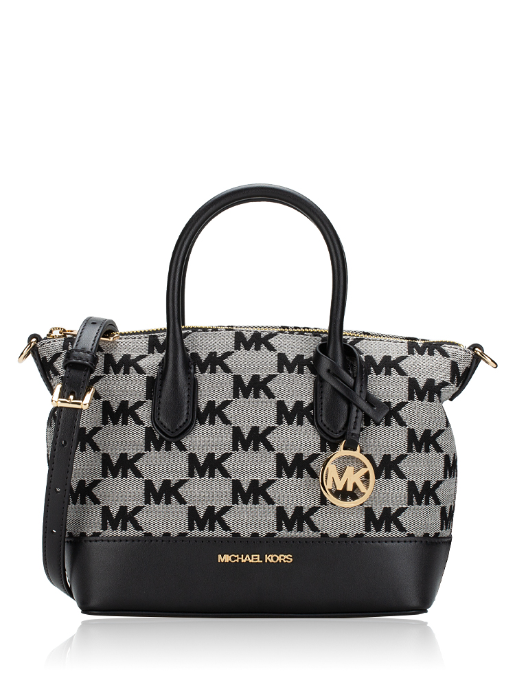 Signature Hyde Small Satchel Black