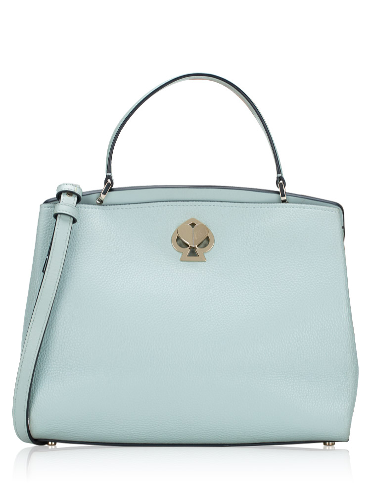 Romy Medium Satchel Baby Blue
