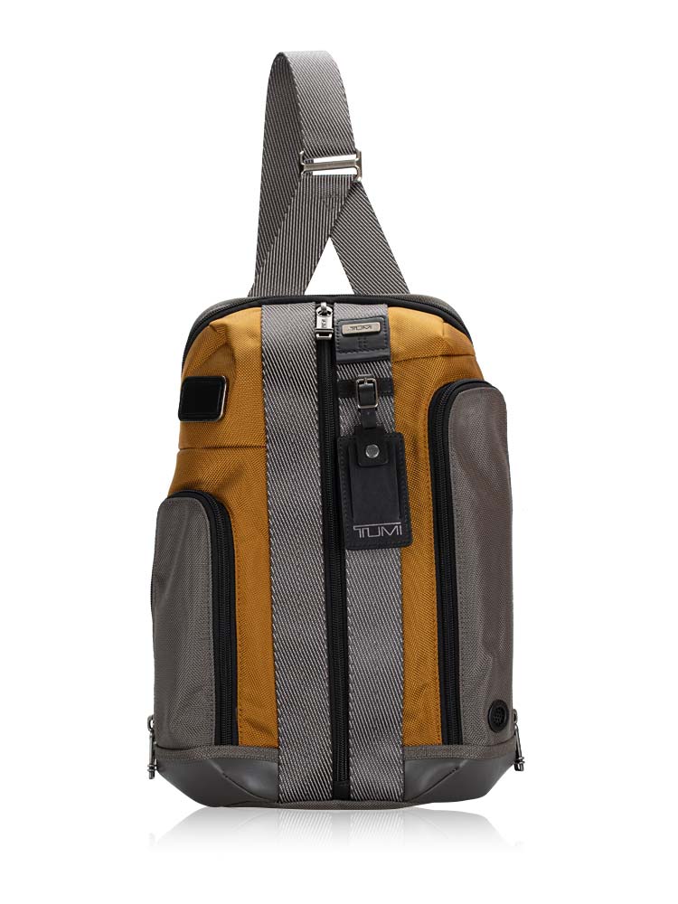 Men Higgins Sling Pack Light Grey Gold