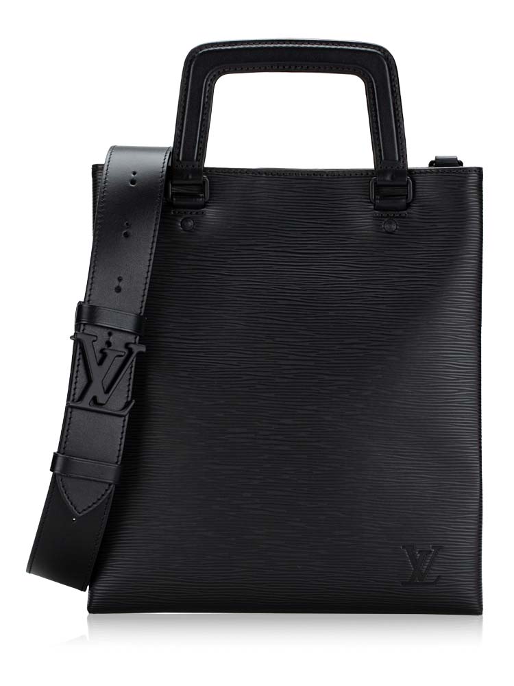 Epi Sac Plat Fold Bag Black