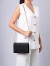 S110M06RE22 Daily Party Chain Crossbody Bag Black