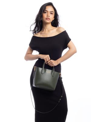 Bleecker Leather Medium Crossbody Bonsai Tree