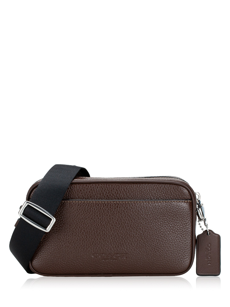 CR179 Jayden Leather Crossbody Maple