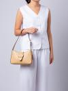 CT853 Eliza Leather Shoulder Bag Tan