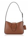 CT853 Eliza Leather Shoulder Bag Redwood
