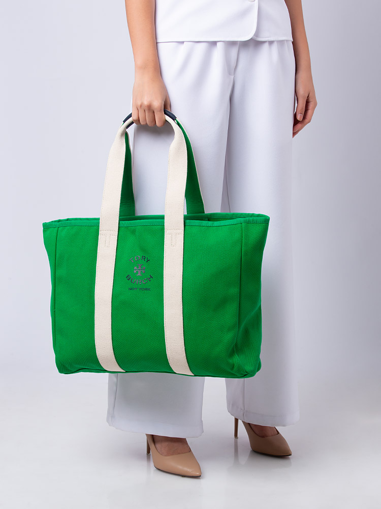 Canvas Tote Bright Grass