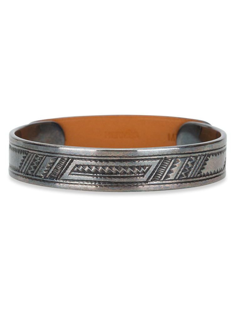 Sterling Silver Touareg Ampurshif Cuff Bracelet T4 Silver