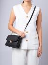 Leida Medium Shoulder Bag Black