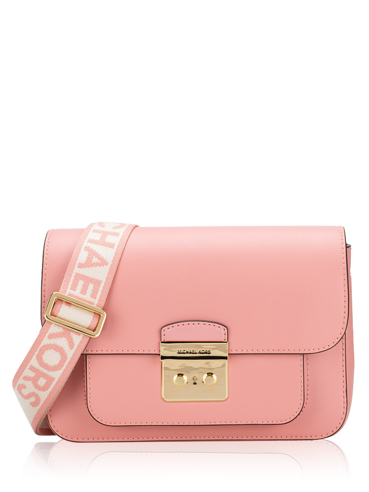 Sloan Editor Leather Medium Flap Messenger Primrose