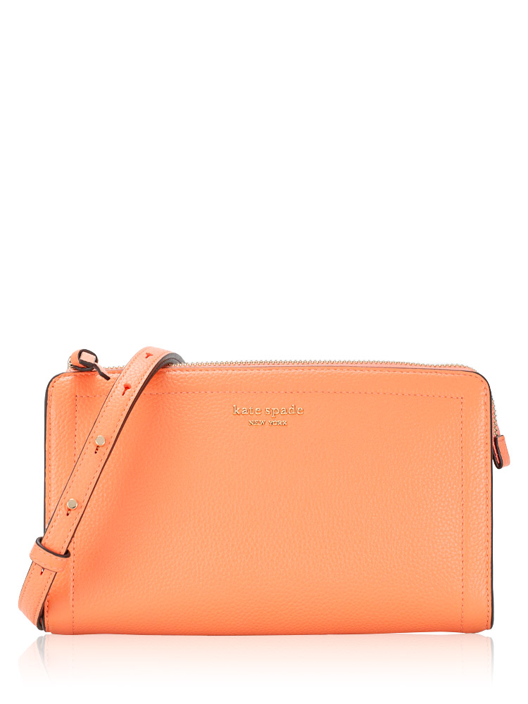 Knott Leather Small Crossbody Melon Ball