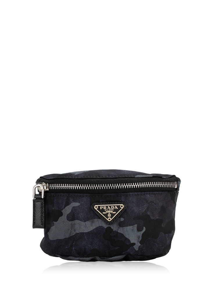 Tessuto Camouflage Wrist Pouch Grey