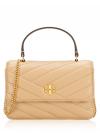 Kira Chevron Mini Top Handle Chain Wallet Desert Dune