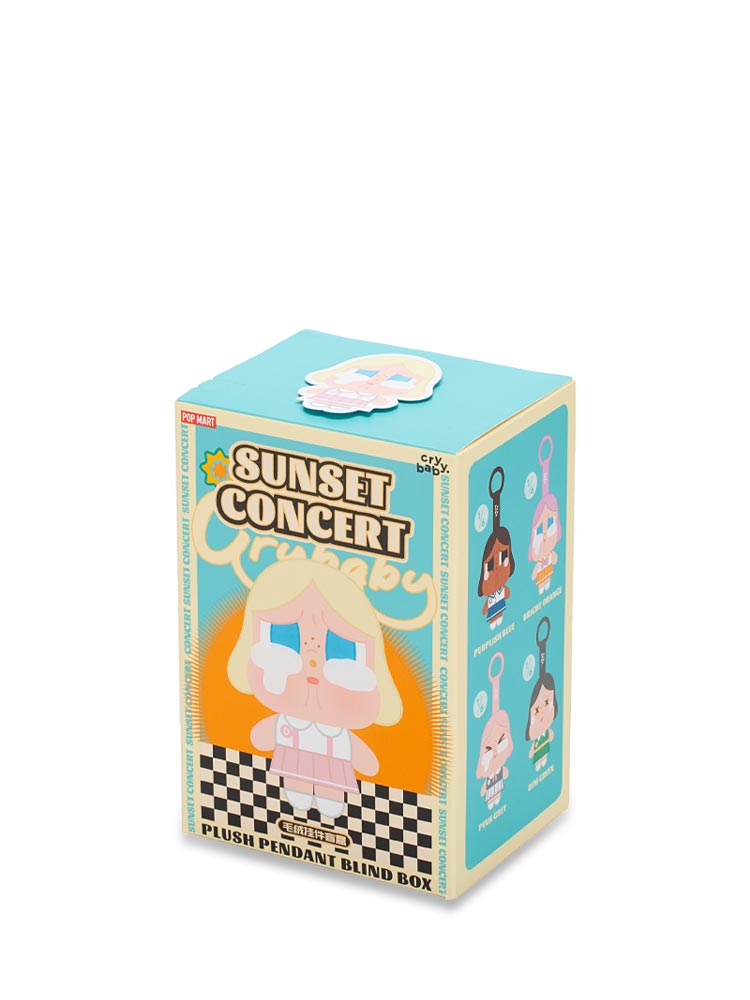 Crybaby Sunset Concert Bag Charm Pink White