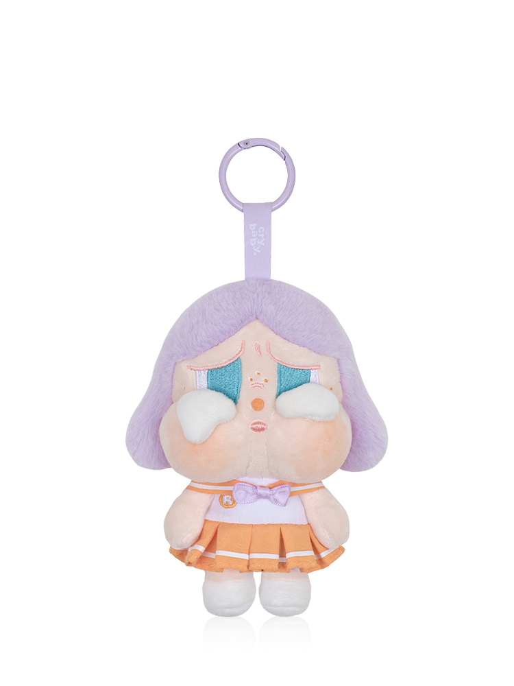 Crybaby Sunset Concert Bag Charm Bright Orange
