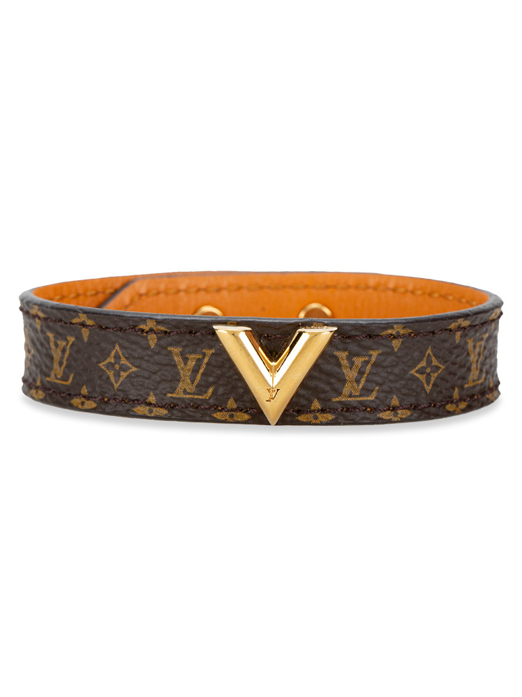 Monogram Essential V Bracelet Sz 17