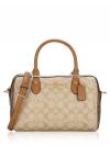 CS185 Signature Rowan Satchel Light Khaki Multi
