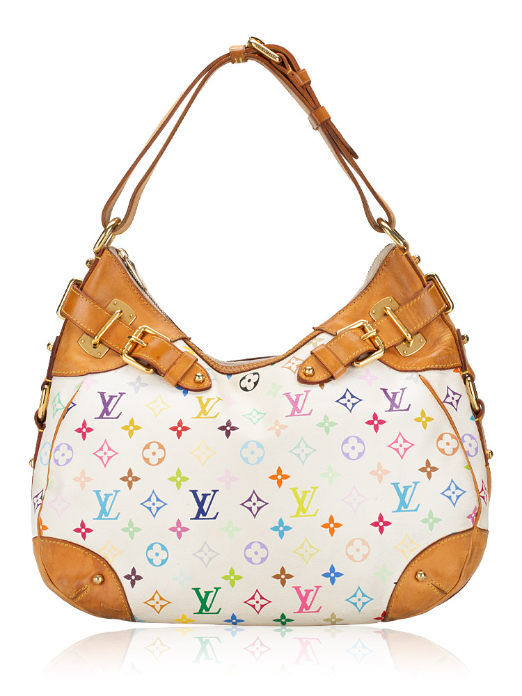 Monogram Multicolor Greta White