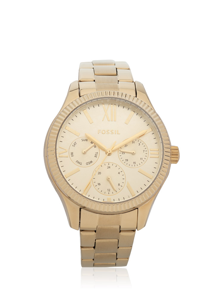 BQ3692 Rye Chronograph Multifunction Stainless Watch Gold