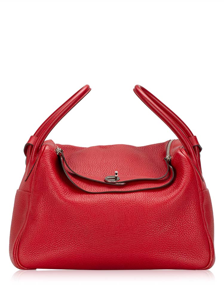 Taurillon Clemence Lindy 34 Rouge Garance