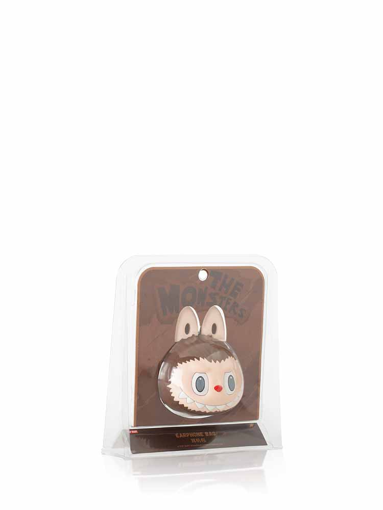 Labubu Originals Silicone Earphone Bag Charm Brown 