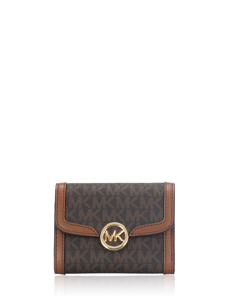 Signature Leida Medium Bifold Wallet Brown