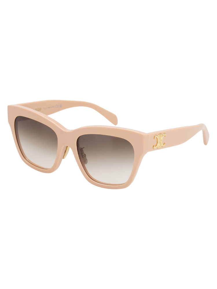 CL40253F Triomphe 09 Sunglasses Nude
