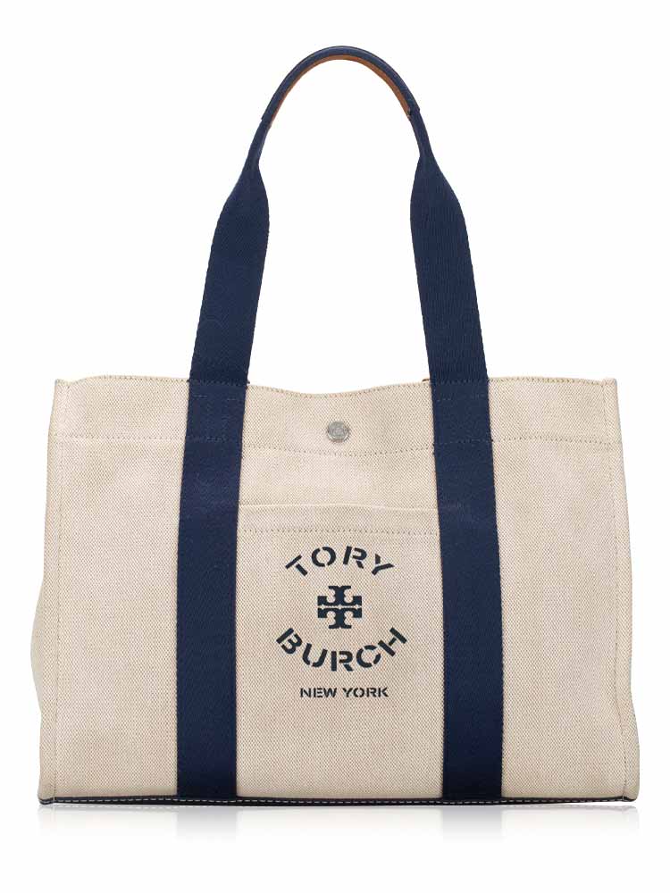 Logo Canvas Tote Natural
