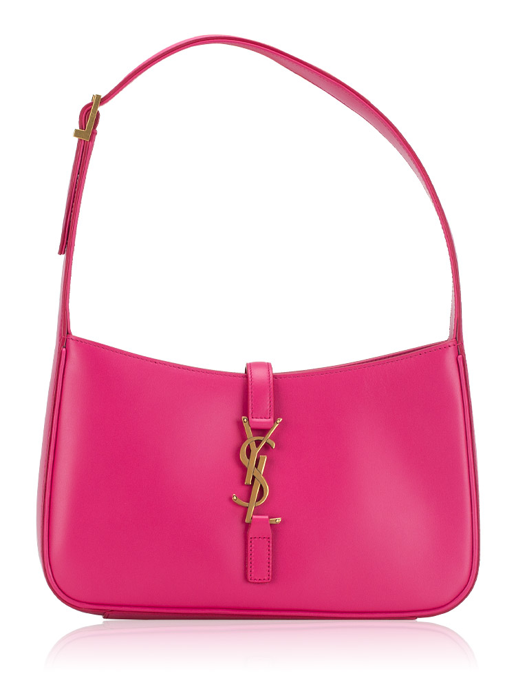 Smooth Calfskin Le 5 A 7 Hobo Bubblegum