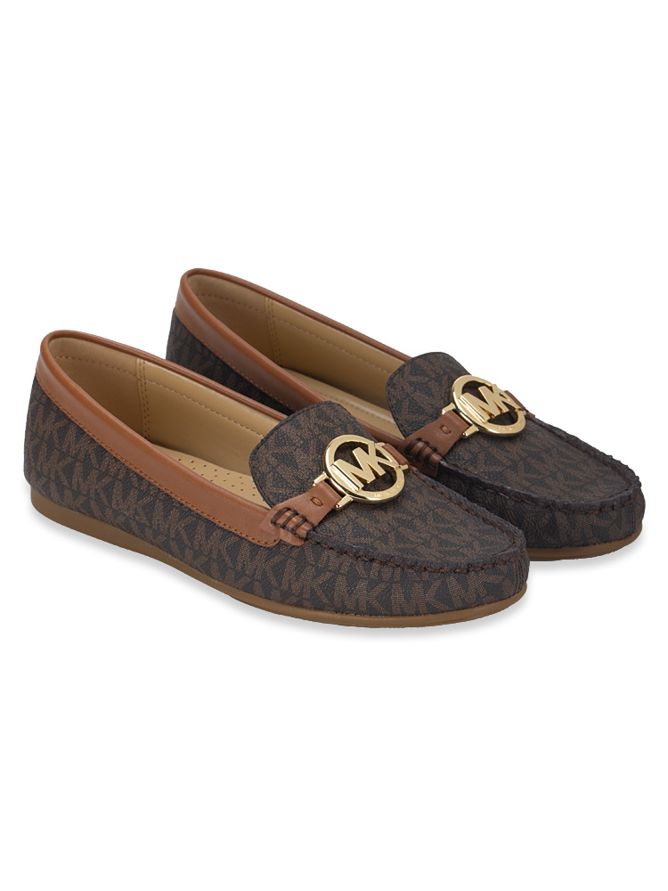 Signature Fulton Moccasin Brown Sz 6.5