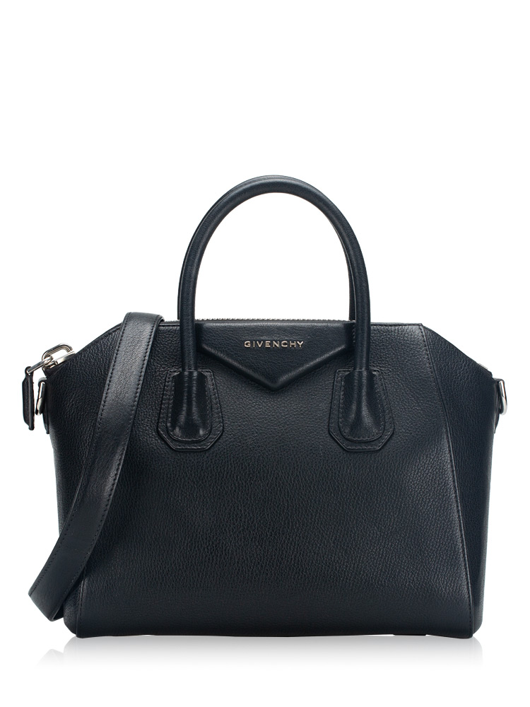 Sugar Goatskin Small Antigona Black