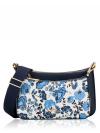 Vase Floral Duet Small Crossbody Blue Multi